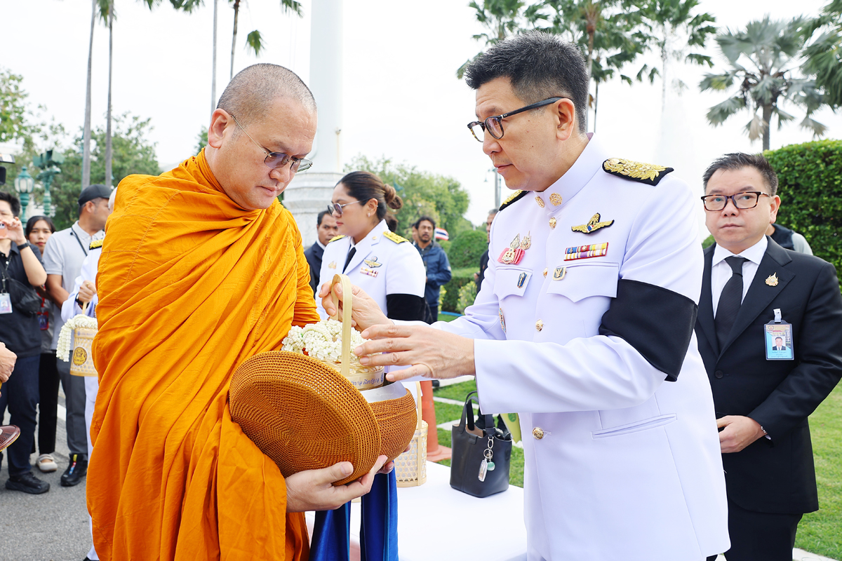 พิธีบำเพ็ญกุศลปัญญาสมวาร (50 วัน) เพื่ออุทิศถวายเป็นพระราชกุศล