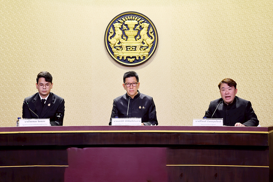 แถลงข่าวผลการประชุมคณะรัฐมนตรี เมื่อวันที่ 2 ธ.ค.2568