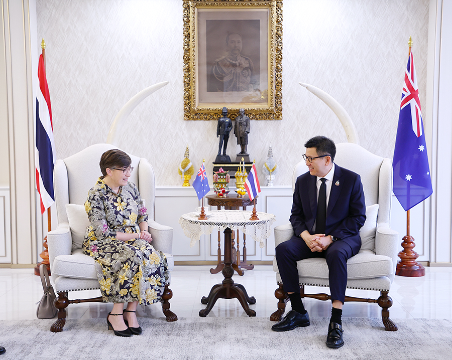หารือกับเอกอัครราชทูตเครือรัฐออสเตรเลียประจำประเทศไทย