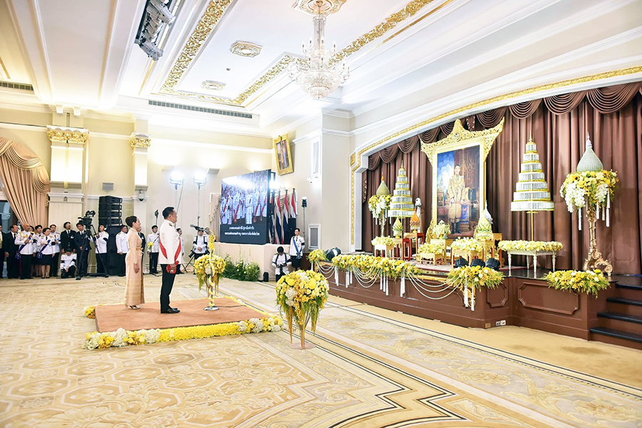 ร่วมงานสโมสรสันนิบาตเฉลิมพระเกียรติพระบาทสมเด็จพระเจ้าอยู่หัว เนื่องในวันฉัตรมงคล 4 พฤษภาคม 2569