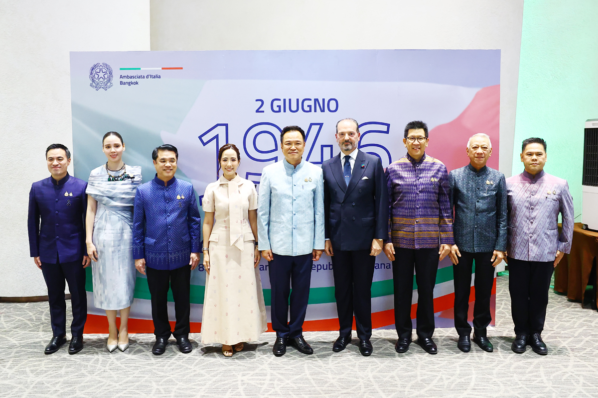 งานวันชาติสาธารณรัฐอิตาลี และครบรอบ 80 ปี การสถาปนาสาธารณรัฐอิตาลี