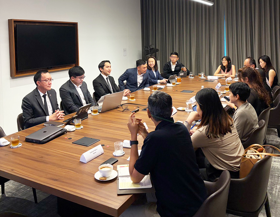 ร่วมการประชุมหารือกับนักลงทุนสถาบันชั้นนำระดับโลก