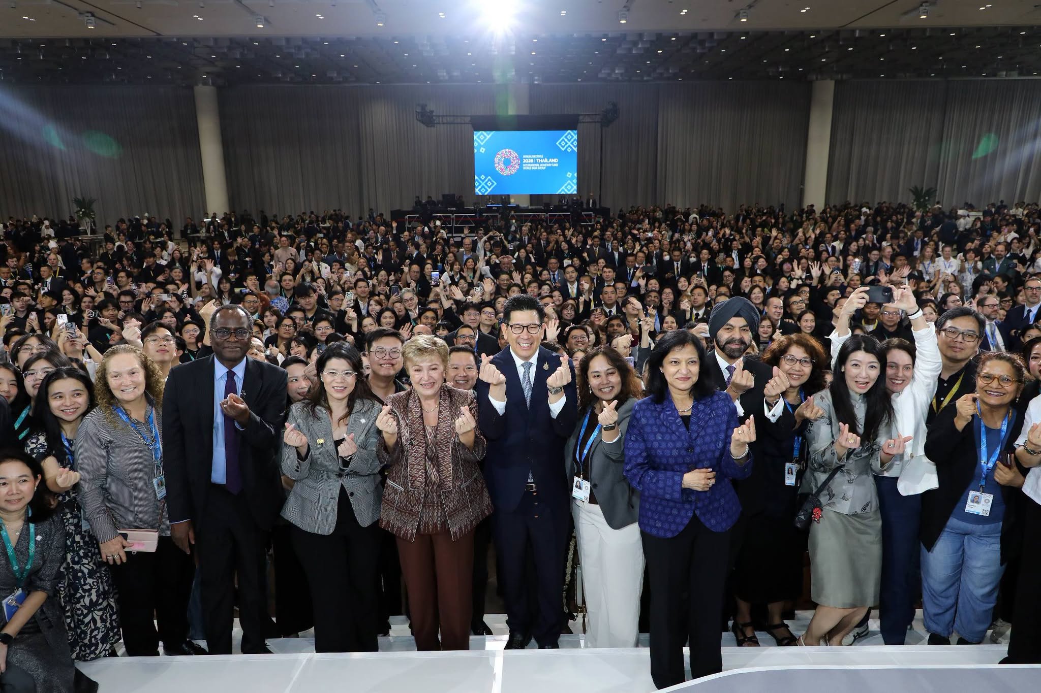 บรรยากาศงานขอบคุณคณะทำงาน การประชุม IMF–World Bank Annual Meetings 2026